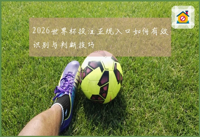 2026世界杯投注正规入口如何有效识别与判断技巧