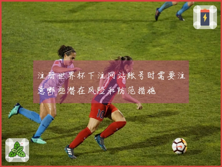 注册世界杯下注网站账号时需要注意哪些潜在风险和防范措施
