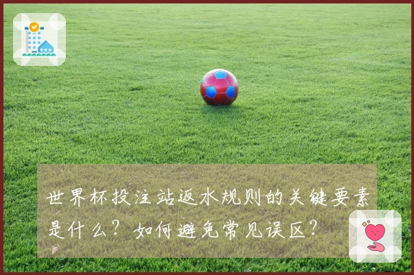 世界杯投注站返水规则的关键要素是什么？如何避免常见误区？