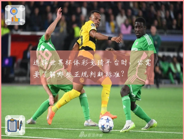 选择世界杯体彩竞猜平台时，你需要了解哪些正规判断标准？