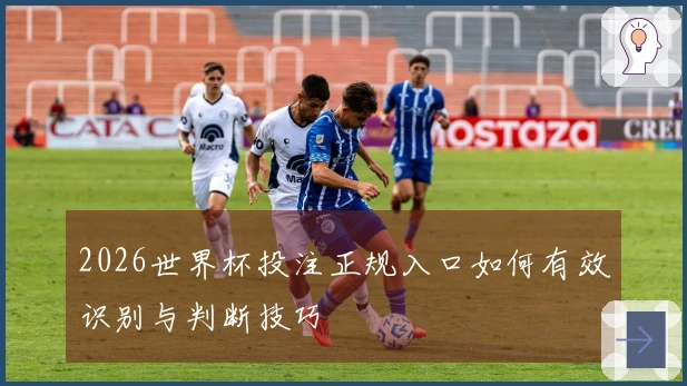2026世界杯投注正规入口如何有效识别与判断技巧
